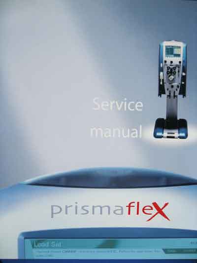 Сервисная инструкция, Service manual на Гемодиализ Система Prismaflex ПО v1.05 2004
