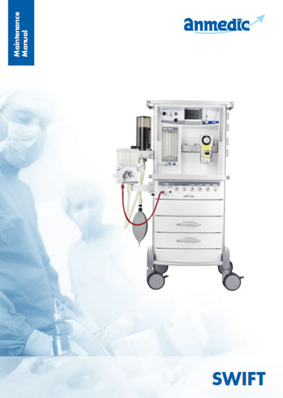 Инструкция по техническому обслуживанию, Maintenance Instruction на ИВЛ-Анестезия Swift (Anmedic)
