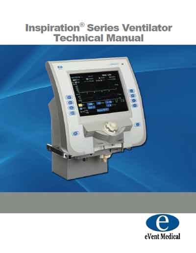 Техническая документация, Technical Documentation/Manual на ИВЛ-Анестезия Inspiration Model F7200000-ХХ, F73..., F74.., F75.. (Rev.4.0)  (eVent Medical)
