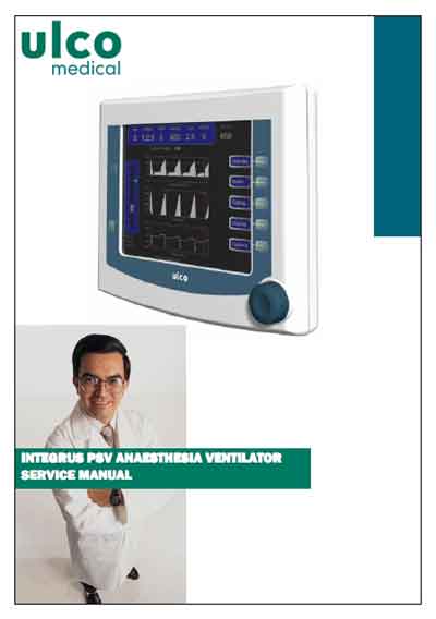 Сервисная инструкция, Service manual на ИВЛ-Анестезия Integrus PSV (Ulco)