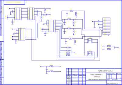 Схема электрическая Electric scheme (circuit) на Стерилизатор ГПа-10 и ГКа-25 [Касимов]