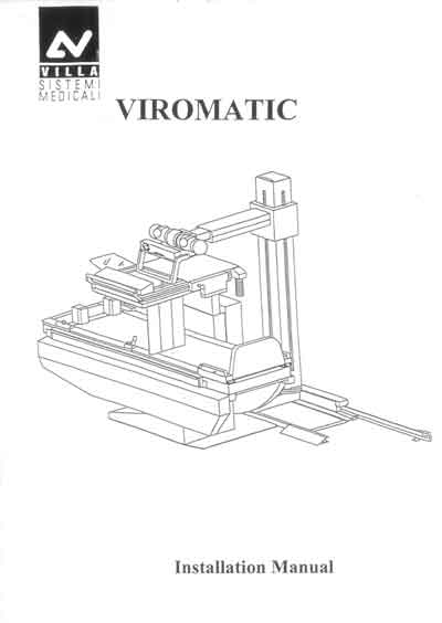 Инструкция по установке, Installation Manual на Рентген Viromatic