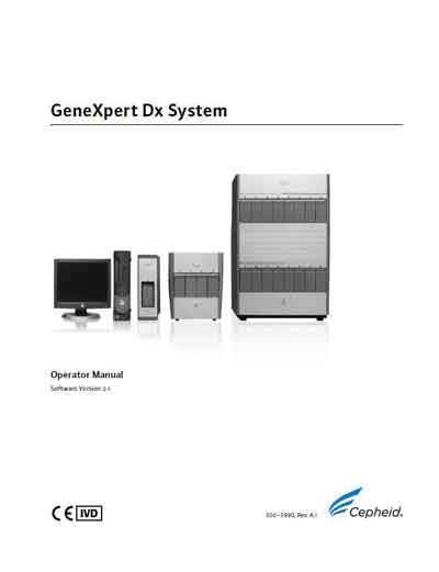 Инструкция оператора, Operator manual на Анализаторы GeneXpert Dx (Ver.2.1)