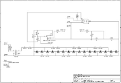 Схема электрическая, Electric scheme (circuit) на Рентген 2200, генератор