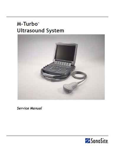 Сервисная инструкция, Service manual на Диагностика-УЗИ M-Turbo