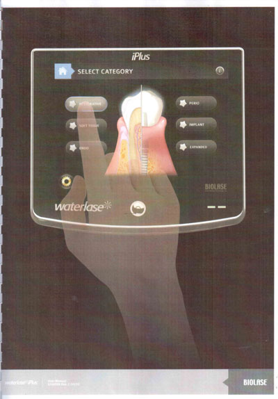 Инструкция по эксплуатации, Operation (Instruction) manual на Стоматология Стоматологический лазер WaterLase iPlus (Biolase)