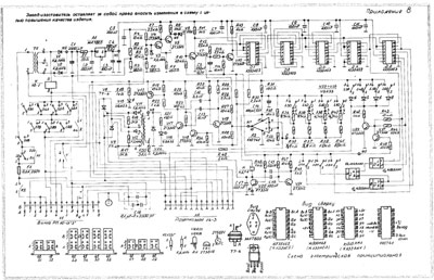 Схема электрическая Electric scheme (circuit) на Стерилизатор воздушный ГП-20, ГП-40 с блоком НРБ (1988) [---]
