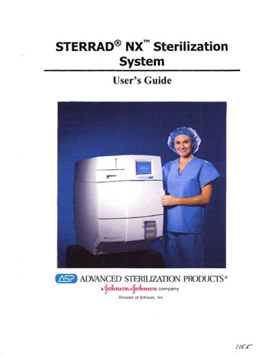 Инструкция пользователя, User manual на Стерилизаторы Стерилизатор Sterrad NX