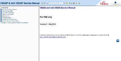 Сервисная инструкция Service manual на Иммуноанализатор Vidas & mini Vidas (For FSE only) [Biomerieux]
