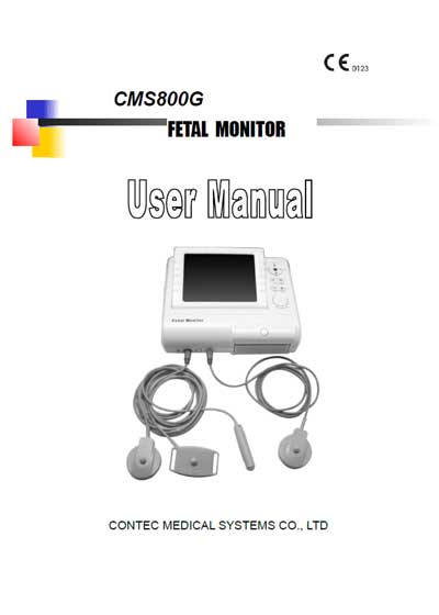 Инструкция пользователя User manual на CMS800G (Contec) [---]