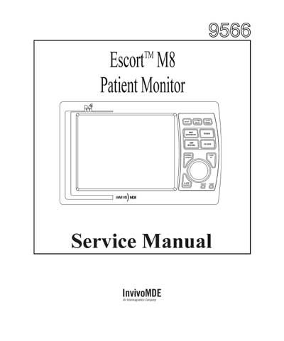 Сервисная инструкция, Service manual на Мониторы Escort M8