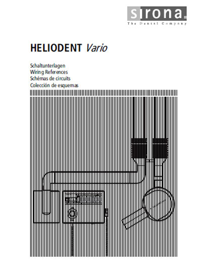 Схема электрическая Electric scheme (circuit) на Интраоральный рентгенаппарат Heliodent Vario [Sirona]