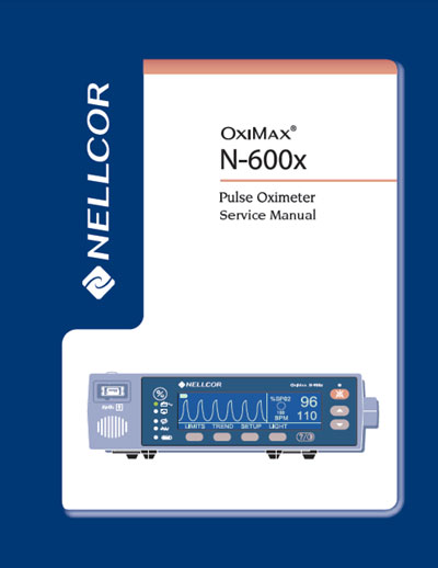 Инструкция по эксплуатации Operation (Instruction) manual на Пульсоксиметр OxiMax N-600x [Nellcor Puritan Bennett]