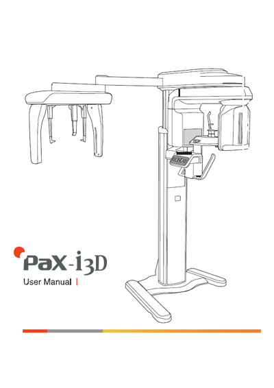 Инструкция пользователя User manual на Панорамный рентгенаппарат Pax-i3D [Vatech]