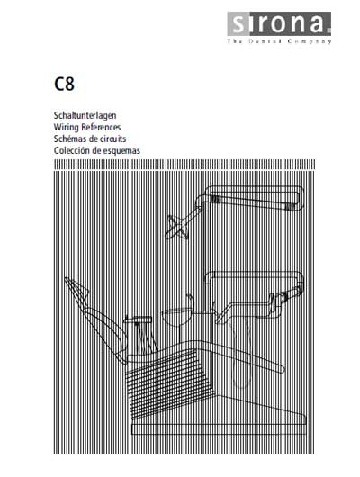 Схема электрическая Electric scheme (circuit) на C8 (03.2000) [Sirona]