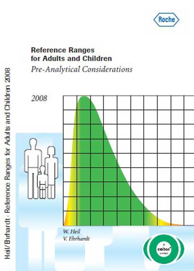 Методические материалы, Methodical materials на Анализаторы Cobas (Reference Ranges for Adults and Children)
