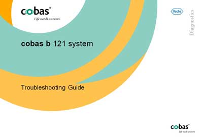 Инструкция по наладке, Adjustment Instruction на Анализаторы Cobas b 121 Troubleshooting Guide