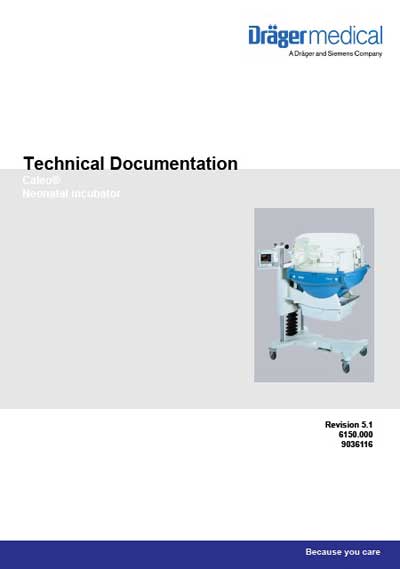 Техническая документация Technical Documentation/Manual на Caleo [Drager]