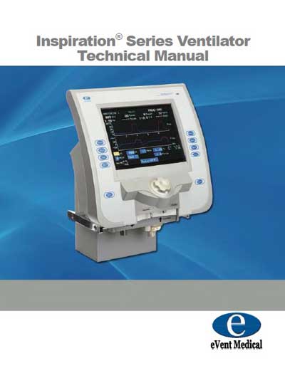Техническая документация, Technical Documentation/Manual на ИВЛ-Анестезия Inspiration Model F7200000-ХХ, F73..., F74.., F75.. (Rev.0.1) (eVent Medical)