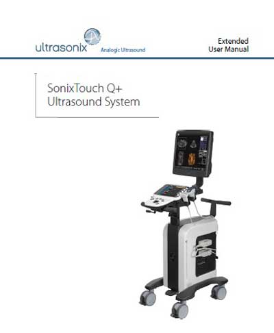 Инструкция пользователя User manual на Sonix Touch Q+ (Rev.B) [Ultrasonix]