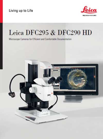 Технические характеристики, Specifications на Лаборатория Цветная цифровая камера DFC295 & DFC290 HD