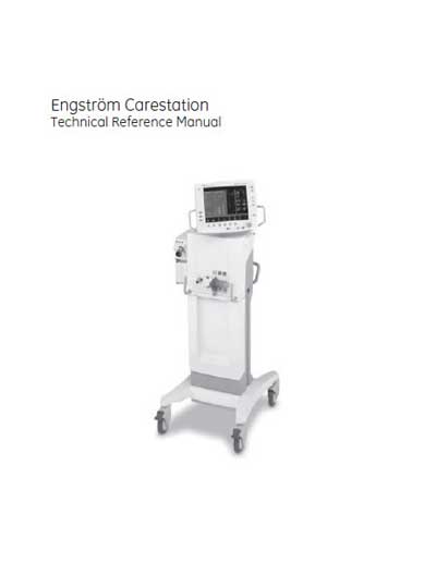 Техническое руководство, Technical manual на ИВЛ-Анестезия Engstrom Carestation (2007)