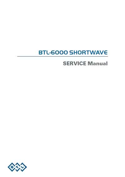 Сервисная инструкция, Service manual на Терапия BTL-6000 Shortwave