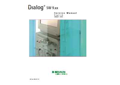Сервисная инструкция Service manual на Dialog+ (2010) [BBraun]