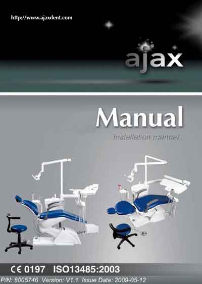 Инструкция по монтажу, Installation instructions на Стоматология AJ 11, 12, 15 (Ajax)