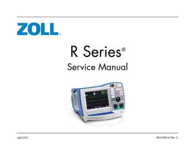 Сервисная инструкция Service manual на Дефибриллятор R Series [Zoll]
