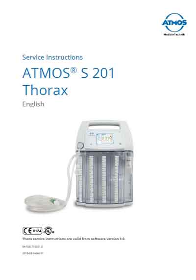 Сервисная инструкция, Service manual на ИВЛ-Анестезия S 201 Thorax