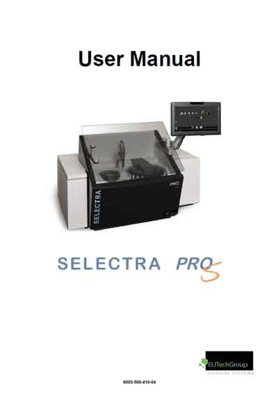 Инструкция пользователя User manual на Selectra Pro S [Elitech]
